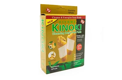 Detoxikáló tapaszok Kiyome Kinoki gyömbérrel - 10 darab
