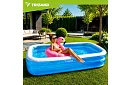 Felfújható kerti medence 262 × 175 cm – téglalap alakú medence
