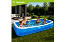 Felfújható kerti medence 305 × 183 cm – családi téglalap alakú XXL medence