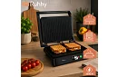 Elektromos kontaktgrill 2000 W – kihúzható grill hőmérséklet-szabályozással