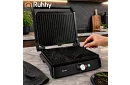 Elektromos kontaktgrill 2000 W – kihúzható grill hőmérséklet-szabályozással