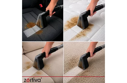 Kárpittisztító gép VacTrim Zortiva 800 W, 17 000 Pa, kárpitozáshoz és szőnyegekhez