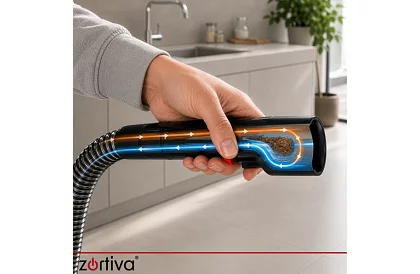 Kárpittisztító gép VacTrim Zortiva 800 W, 17 000 Pa, kárpitozáshoz és szőnyegekhez