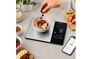 Elektronikus konyhai mérleg 5 kg Bluetooth-tal, LCD kijelzővel és kalóriaelemzéssel