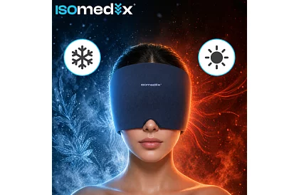 Gél hűtő és melegítő sapka 360° – relaxáló kompressziós maszk