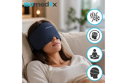 Gél hűtő és melegítő sapka 360° – relaxáló kompressziós maszk