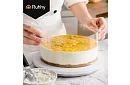 Erős peremfólia tortákhoz 20 cm × 10 m – cukrászfólia PET-ből magas tortákhoz és desszertekhez