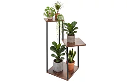 Virágos asztal 3 szintes 78 cm – virágtartó