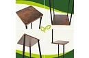 Virágos asztal 3 szintes 78 cm – virágtartó