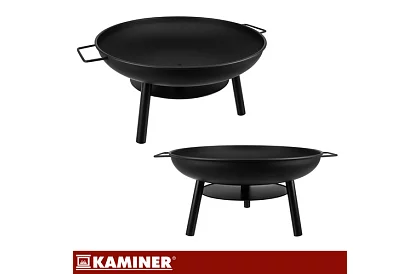 Kerti grill háromlábúval és függő rács 58 cm – kandalló tűzhely