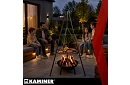 Kerti grill háromlábúval és függő rács 58 cm – kandalló tűzhely