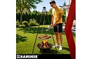 Kerti grill háromlábúval és függő rács 58 cm – kandalló tűzhely