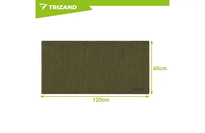 Gyorsan száradó mikroszálas törölköző 120 × 60 cm – zöld