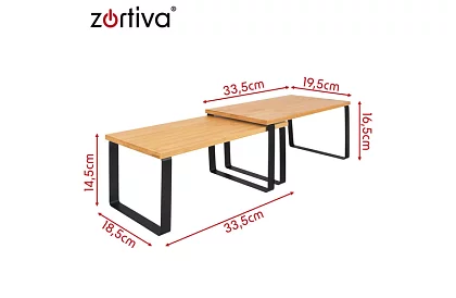 Konyhai polc a munkafelületre - 2 db, fűszer- és bögreorganizáló