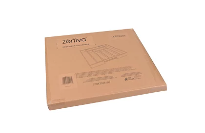 Bambusz fiókos szervező – állítható evőeszköztartó
