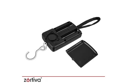Elektronikus poggyász mérleg kampóval 40 kg