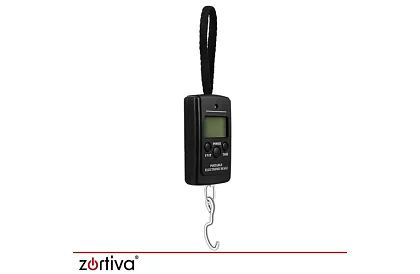 Elektronikus poggyász mérleg kampóval 40 kg