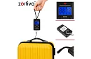 Elektronikus poggyász mérleg kampóval 40 kg