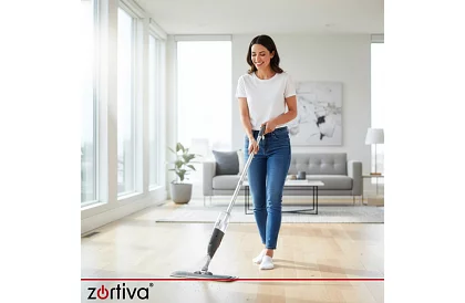 Permetezős mop permetezővel 300 ml + 3 mikroszálas huzat