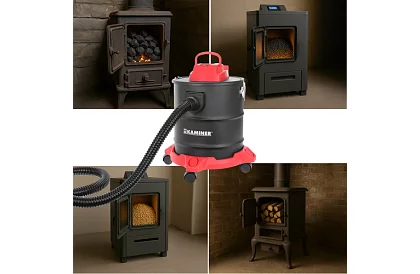 Zsák nélküli porszívó hamuhoz - 20 l fúvó funkcióval 1600 W