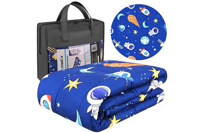 Gyermek súlyzáró takaró VILÁGŰR - 3 kg - 100 × 150 cm