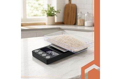 Pontos zsebkés mérleg 500 g / 0,01 g – ideális ékszerekhez, laboratóriumokhoz, hobbihoz és konyhához