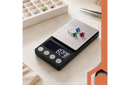 Pontos zsebkés mérleg 500 g / 0,01 g – ideális ékszerekhez, laboratóriumokhoz, hobbihoz és konyhához