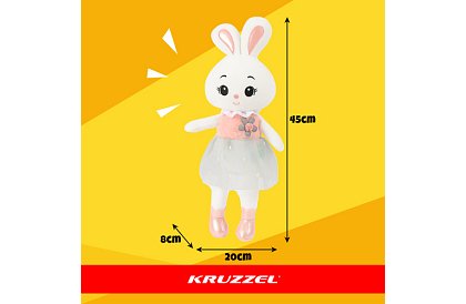 Plüss puha nyuszi 45 cm – plüss játék gyerekeknek