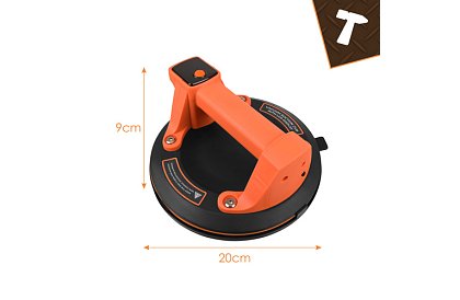 Elektronikus vákuumos tapadókorong 200 mm LCD-vel és akár 200 kg teherbírással