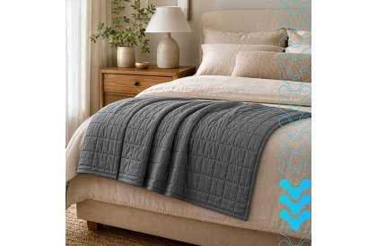Zsúlyozott antistressz takaró - Sensory Gray 8 kg, 200 × 150 cm