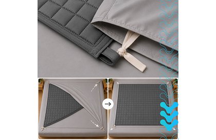 Zsúlyozott antistressz takaró - Sensory Gray 8 kg, 200 × 150 cm