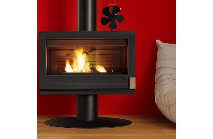 Kályhás ötlapátos ventilátor KAMINER - hővel hajtva