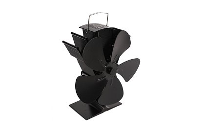 Kályhás ötlapátos ventilátor KAMINER - hővel hajtva