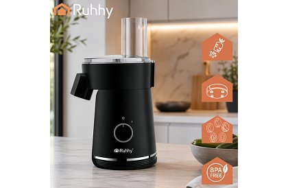 Elektromos reszelő - szeletelő 200 W, 5 tárcsa