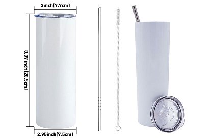Utazási termoszivár 590 ml – minimalista fehér