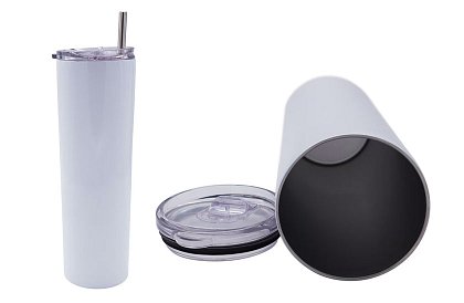 Utazási termoszivár 590 ml – minimalista fehér