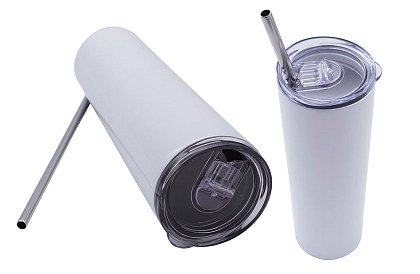 Utazási termoszivár 590 ml – minimalista fehér