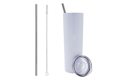 Utazási termoszivár 590 ml – minimalista fehér