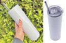 Utazási termoszivár 590 ml – minimalista fehér