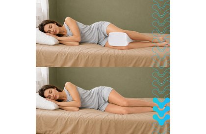 Ergonomikus profilú párna térd közé ISOMEDIX 25 × 21 × 15 cm