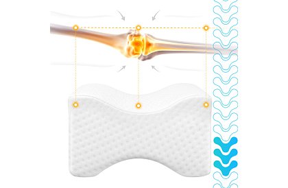 Ergonomikus profilú párna térd közé ISOMEDIX 25 × 21 × 15 cm