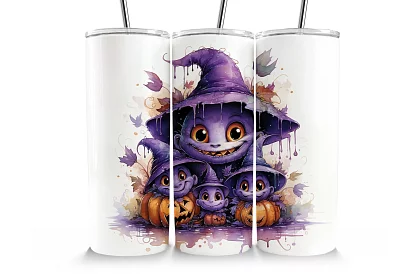 Utazási termoszivár 590 ml – Halloween boszorkány 01
