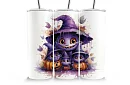 Utazási termoszivár 590 ml – Halloween boszorkány 01
