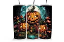 Utazási termoszivár 590 ml – Halloween tökök az erdőben 03