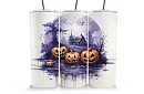 Utazási termoszivár 590 ml – Halloween-i kísérteties ház és tök 04