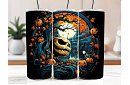 Utazási termoszivár 590 ml – Halloween király Jack és tök 27