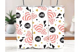 Utazási termoszivár 590 ml – Szív Love 32