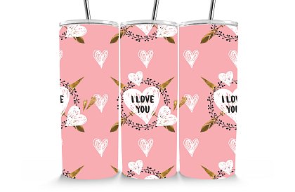 Utazási termoszivár 590 ml – I Love You 33