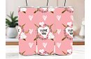 Utazási termoszivár 590 ml – I Love You 33