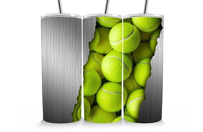 Utazási termoszivár 590 ml – Teniszlabdák 35